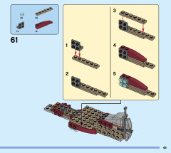 LEGO 76208 instructions page 45 – build guide