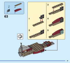 LEGO 76208 instructions page 47 – build guide