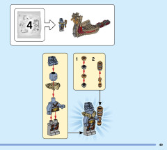 LEGO 76208 instructions page 49 – build guide