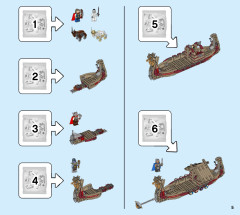 LEGO 76208 instructions page 5 – build guide