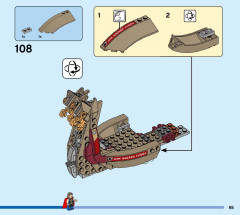 LEGO 76208 instructions page 65 – build guide