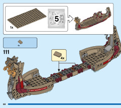 LEGO 76208 instructions page 68 – build guide