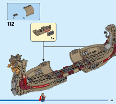 LEGO 76208 instructions page 69 – build guide