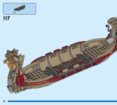 LEGO 76208 instructions page 74 – build guide