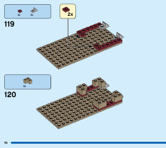 LEGO 76208 instructions page 76 – build guide