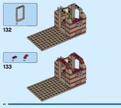 LEGO 76208 instructions page 84 – build guide