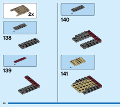 LEGO 76208 instructions page 90 – build guide