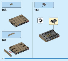 LEGO 76208 instructions page 92 – build guide