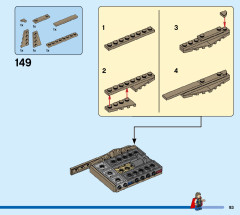 LEGO 76208 instructions page 93 – build guide