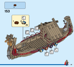 LEGO 76208 instructions page 97 – build guide