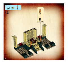 LEGO 7621 instructions page 12 – build guide