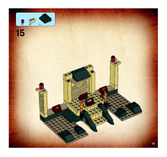 LEGO 7621 instructions page 13 – build guide