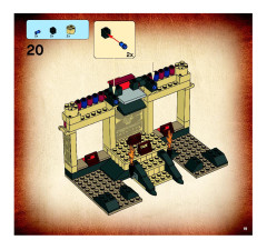 LEGO 7621 instructions page 19 – build guide