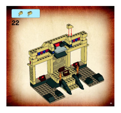 LEGO 7621 instructions page 21 – build guide