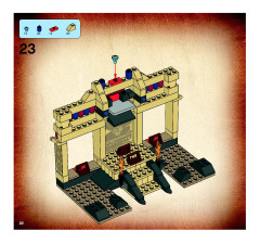 LEGO 7621 instructions page 22 – build guide