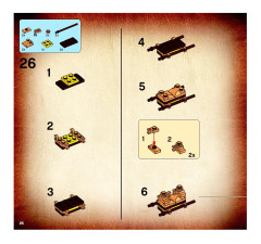 LEGO 7621 instructions page 26 – build guide