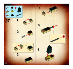 LEGO 7621 instructions page 28 – build guide