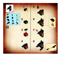 LEGO 7621 instructions page 35 – build guide