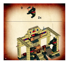 LEGO 7621 instructions page 36 – build guide