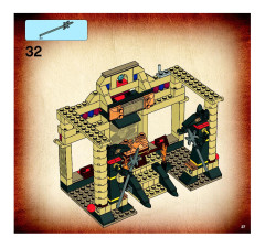 LEGO 7621 instructions page 37 – build guide