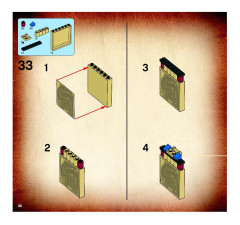 LEGO 7621 instructions page 38 – build guide