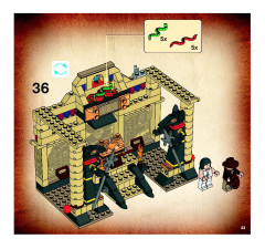 LEGO 7621 instructions page 43 – build guide