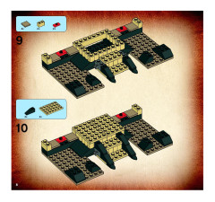 LEGO 7621 instructions page 8 – build guide