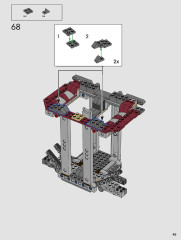 LEGO 76210 instructions page 45 – build guide