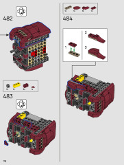 LEGO 76210 instructions page 118 – build guide