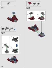 LEGO 76210 instructions page 132 – build guide