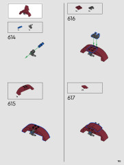 LEGO 76210 instructions page 185 – build guide