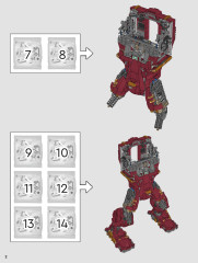 LEGO 76210 instructions page 2 – build guide