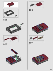 LEGO 76210 instructions page 203 – build guide