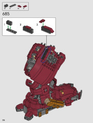 LEGO 76210 instructions page 216 – build guide
