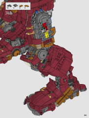 LEGO 76210 instructions page 245 – build guide