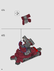 LEGO 76210 instructions page 86 – build guide
