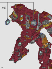 LEGO 76210 instructions page 118 – build guide