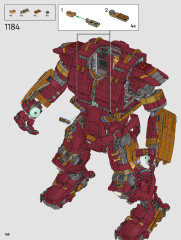 LEGO 76210 instructions page 168 – build guide