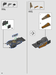 LEGO 76210 instructions page 90 – build guide