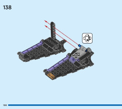 LEGO 76211 instructions page 108 – build guide