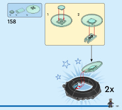 LEGO 76211 instructions page 121 – build guide