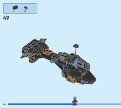 LEGO 76211 instructions page 44 – build guide