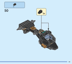 LEGO 76211 instructions page 45 – build guide