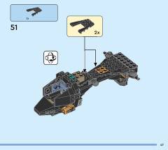 LEGO 76211 instructions page 47 – build guide