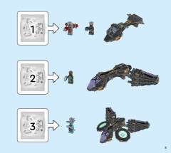 LEGO 76211 instructions page 5 – build guide