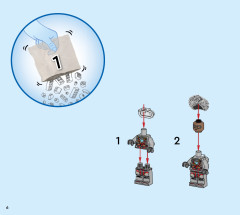 LEGO 76211 instructions page 6 – build guide