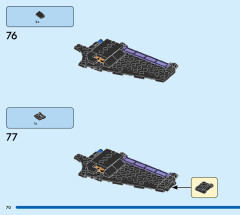 LEGO 76211 instructions page 70 – build guide