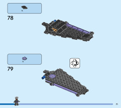 LEGO 76211 instructions page 71 – build guide