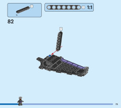 LEGO 76211 instructions page 73 – build guide