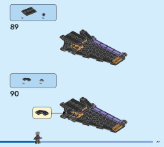 LEGO 76211 instructions page 77 – build guide